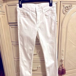 White Denim Skinny Jeans